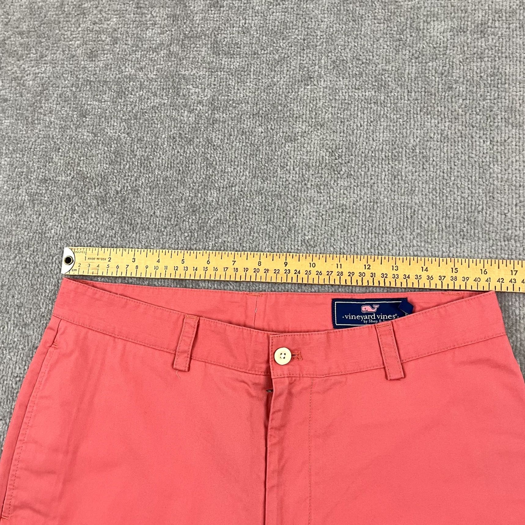 Vineyard Vines VINTAGE Vineyard Vines Men's Pants 32x30 Slim Fit Chino Casual Travel Preppy Pink Size US 32 / EU 48 - 5 Thumbnail