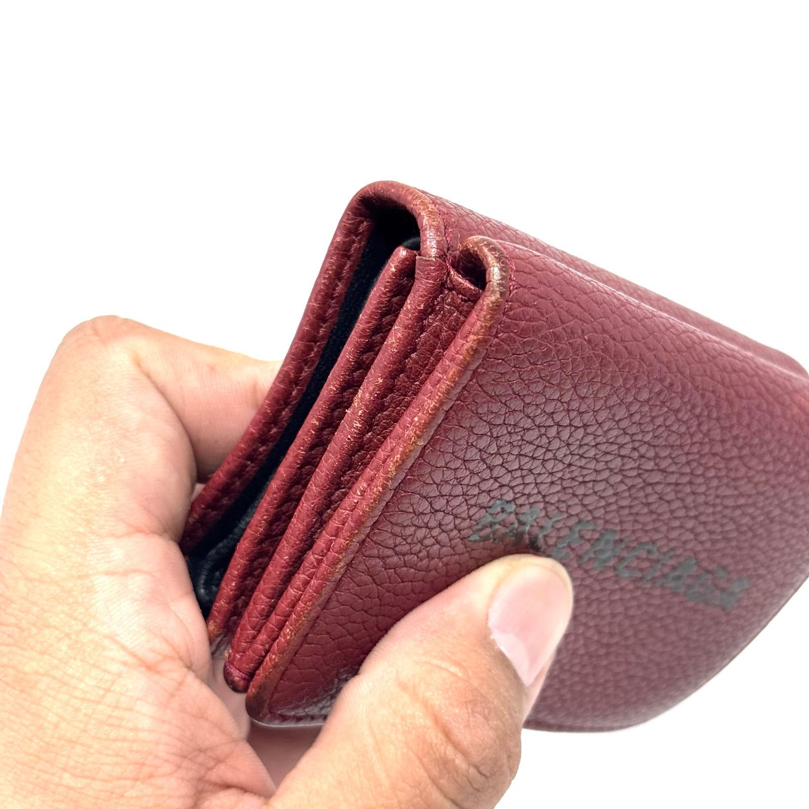 Balenciaga Balenciaga Logo Bifold Wallet Size ONE SIZE - 5 Thumbnail
