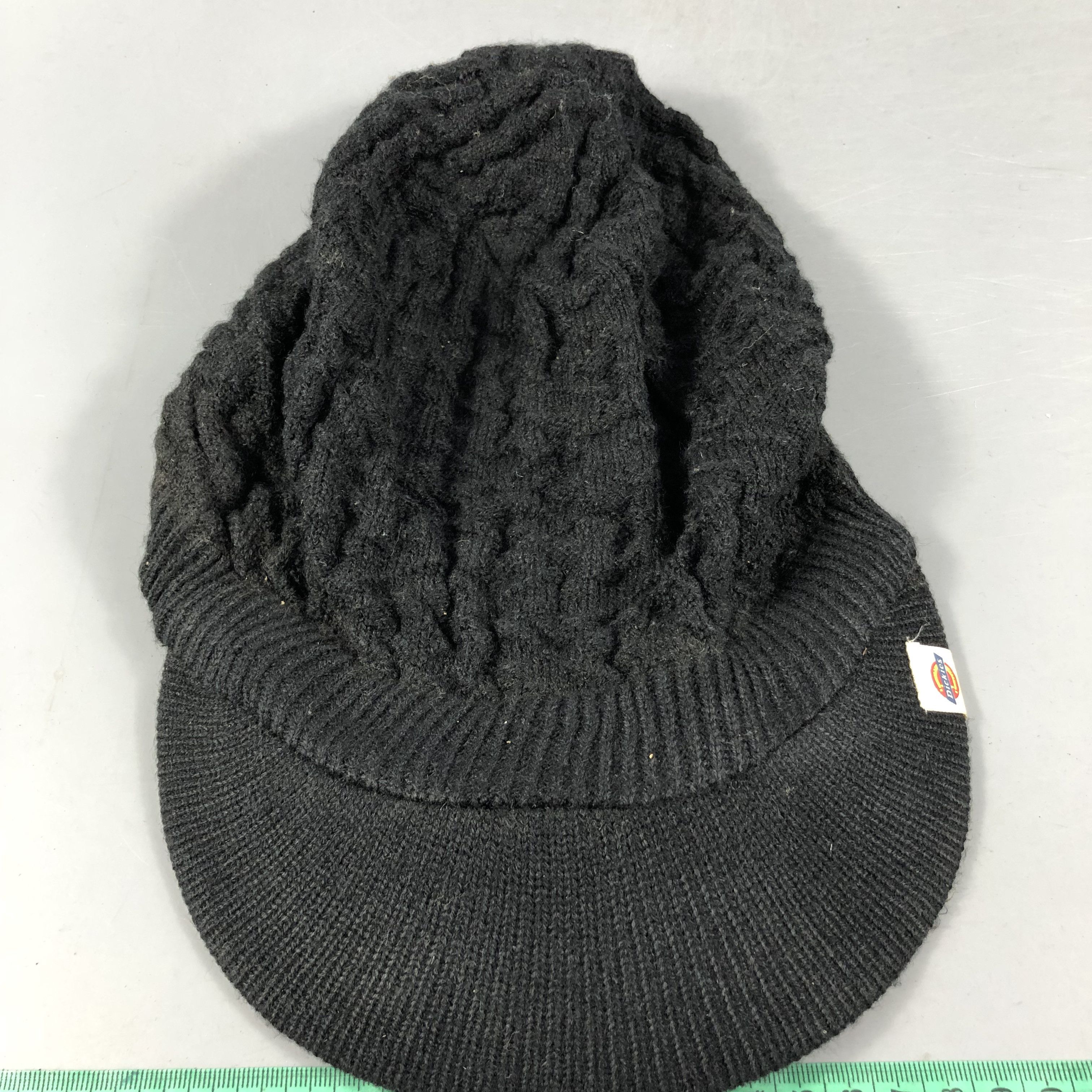 Dickies Dickies Cable Knit Visor Beanie Snowcap Snow Hat B879 Size ONE SIZE - 8 Thumbnail