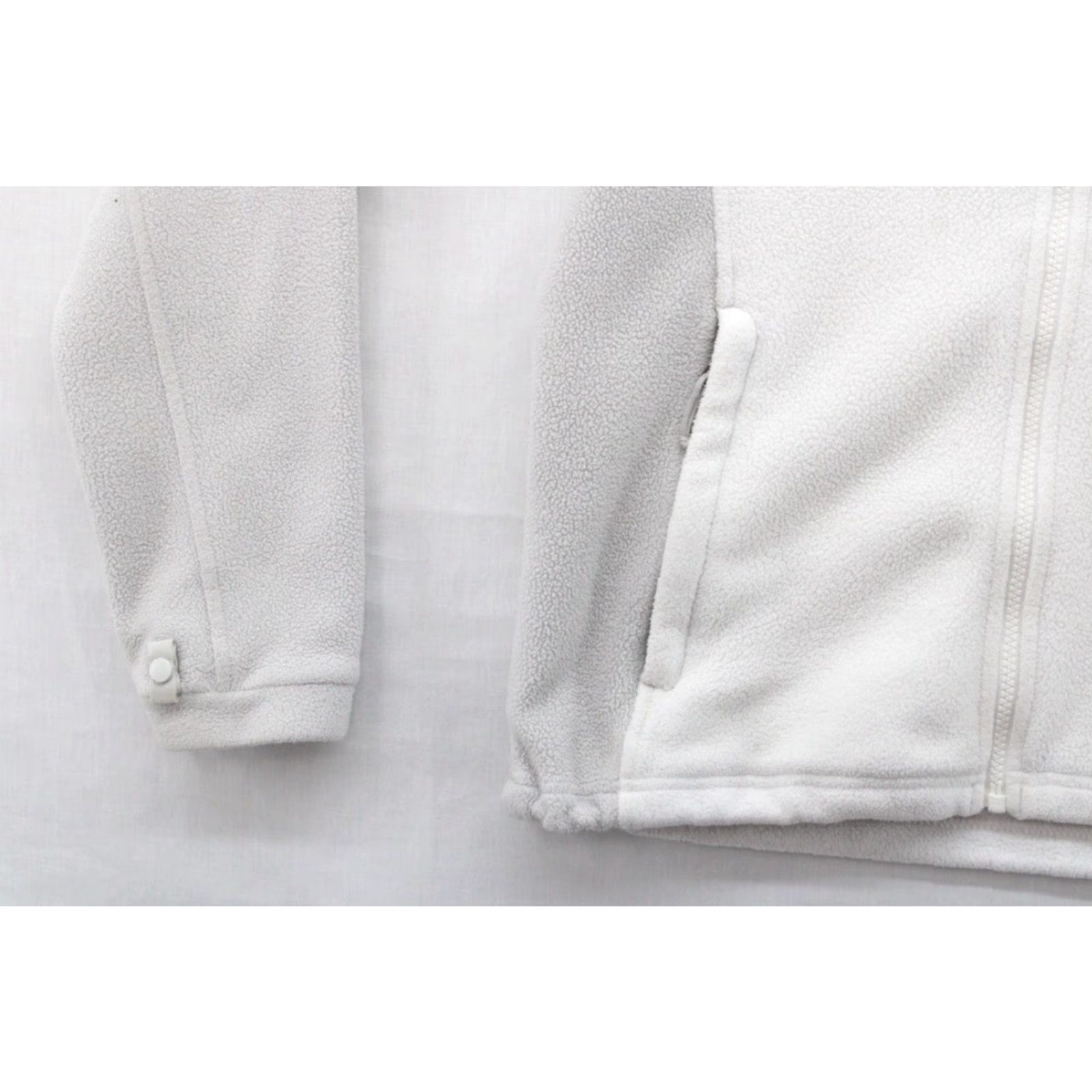 The North Face The North Face Denali Jacket Women's Small White Fleece Polartec Full Zip Mock Size S / US 4 / IT 40 - 6 Thumbnail
