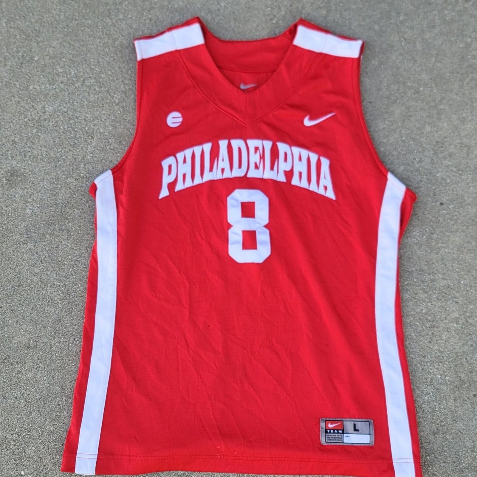 Nike Nike Dri Fit Philadelphia #8 Basketball Jersey Size US L / EU 52-54 / 3 - 2 Thumbnail