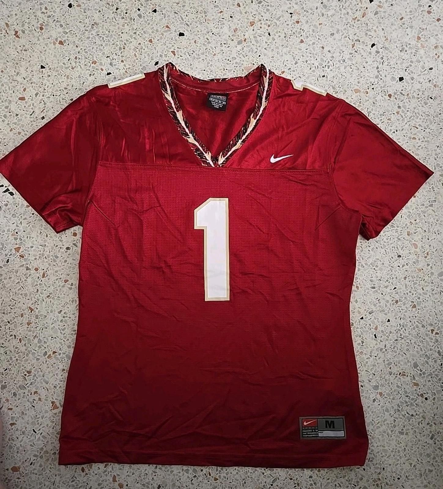 Nike Nike Youth Jersey 8-10 FSU FSU Seminoles Football #1 Size US M / EU 48-50 / 2 - 1 Thumbnail