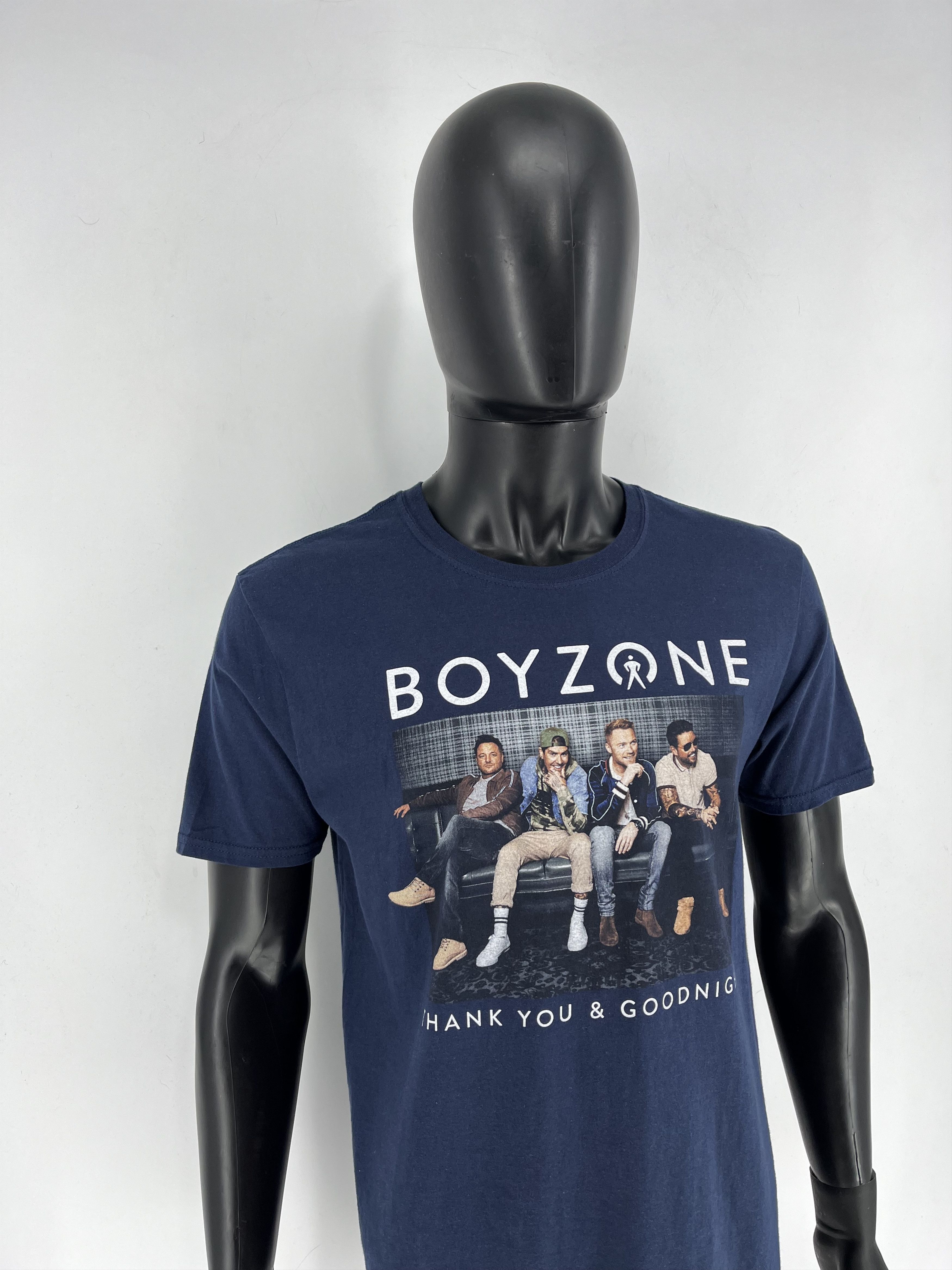 Band Tees × Vintage Vintage Y2K Boyzone T-Shirt Live By Request Tour Tee Size US L / EU 52-54 / 3 - 3 Thumbnail