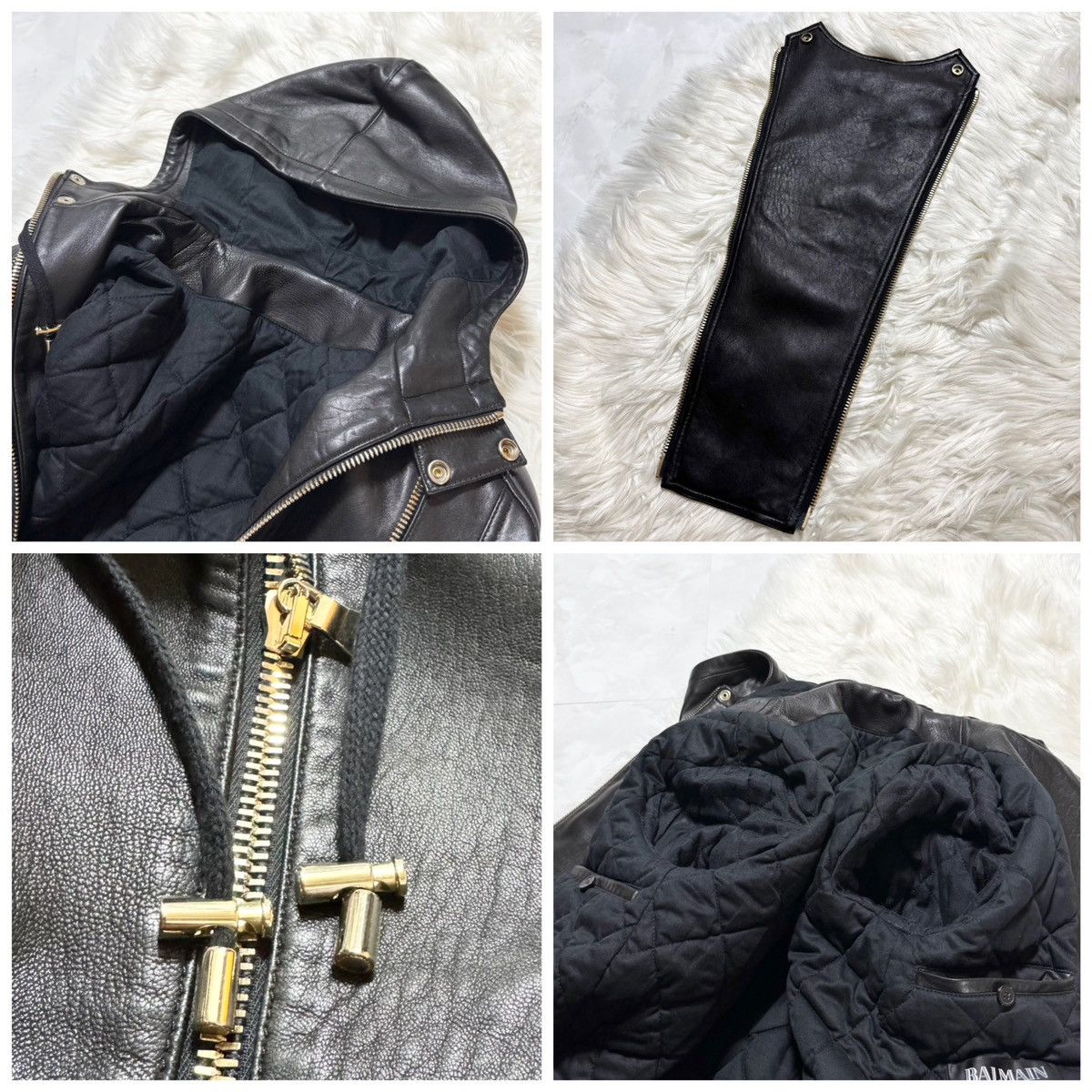 Balmain Balmain Homme quilted leather blouson Jacket Size US M / EU 48-50 / 2 - 3 Thumbnail