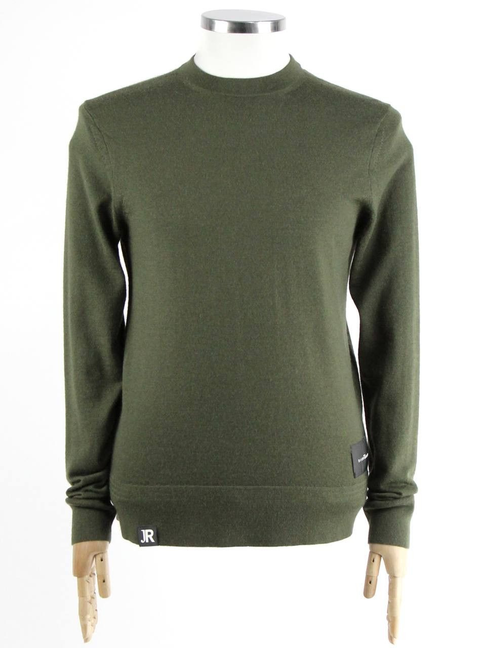 John Richmond JOHN RICHMOND Knitted woolen jumper with logo Size US M / EU 48-50 / 2 - 1 Thumbnail