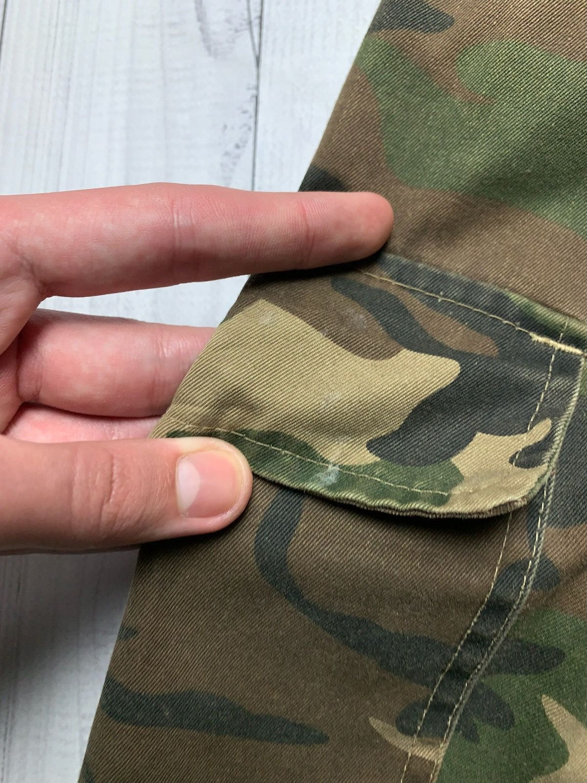 Dickies × Vintage Vintage Dickies camo pants Y2K work size 34 avante garde Size US 34 / EU 50 - 13 Thumbnail