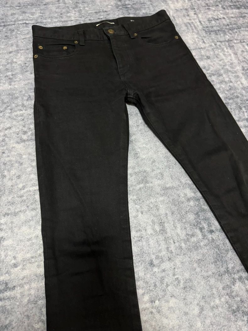 Yves Saint Laurent saint laurent13fw Show Stretch Skinny Basic Cow Jeans 2503- Size US 28 / EU 44 - 3 Thumbnail