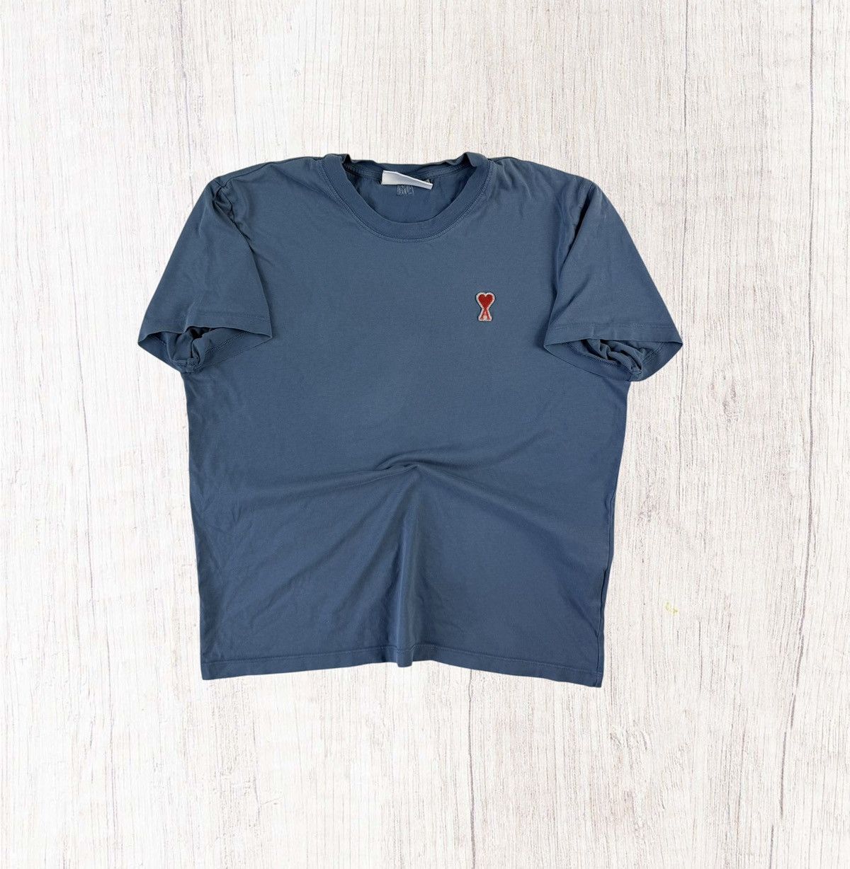 AMI Ami Alexandre Mattiussi Small Logo T-Shirt Size US S / EU 44-46 / 1 - 1 Thumbnail