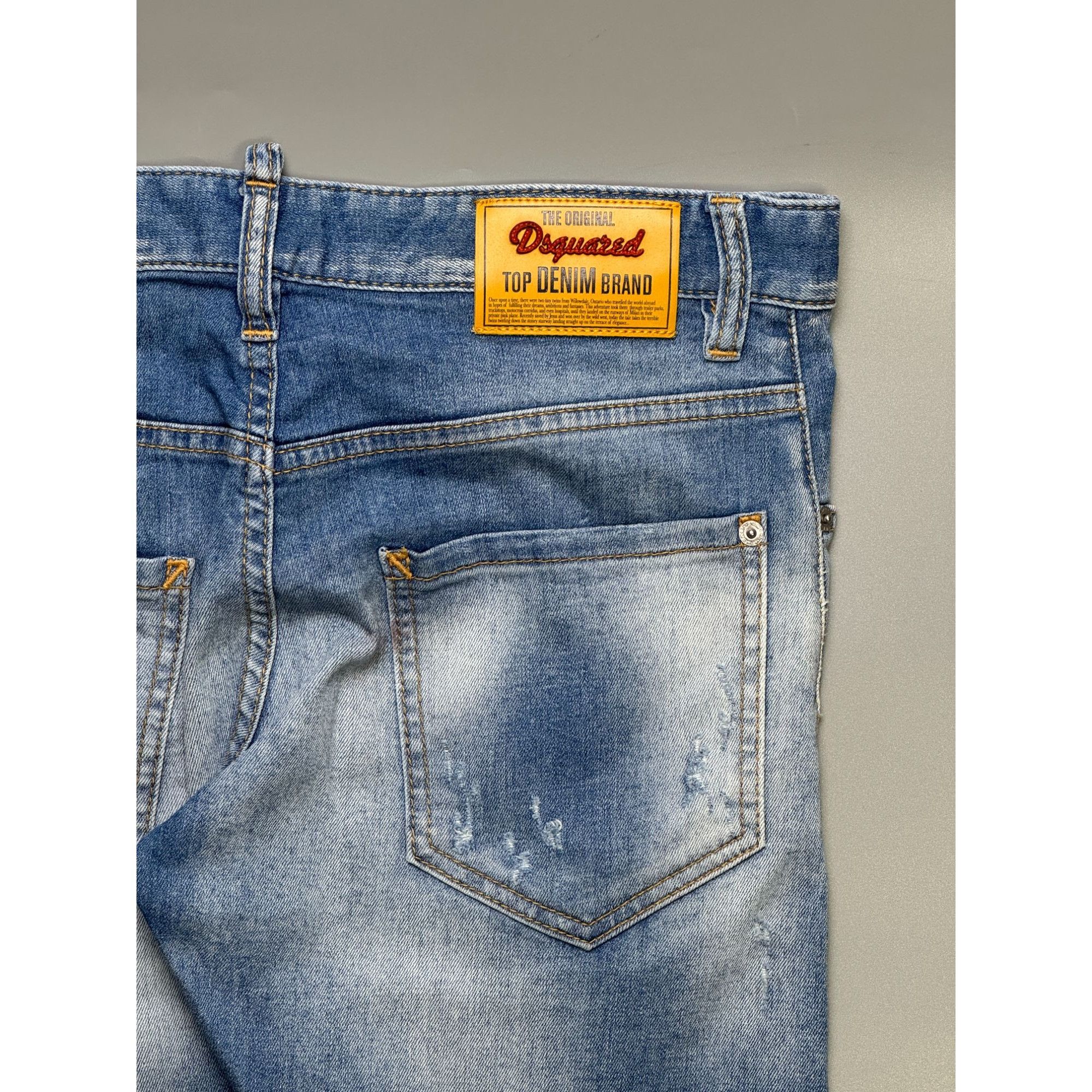 Dsquared2 Dsquared2 Vintage Skinny Distressed Denim Jeans (Y1106) Size US 30 / EU 46 - 16 Thumbnail