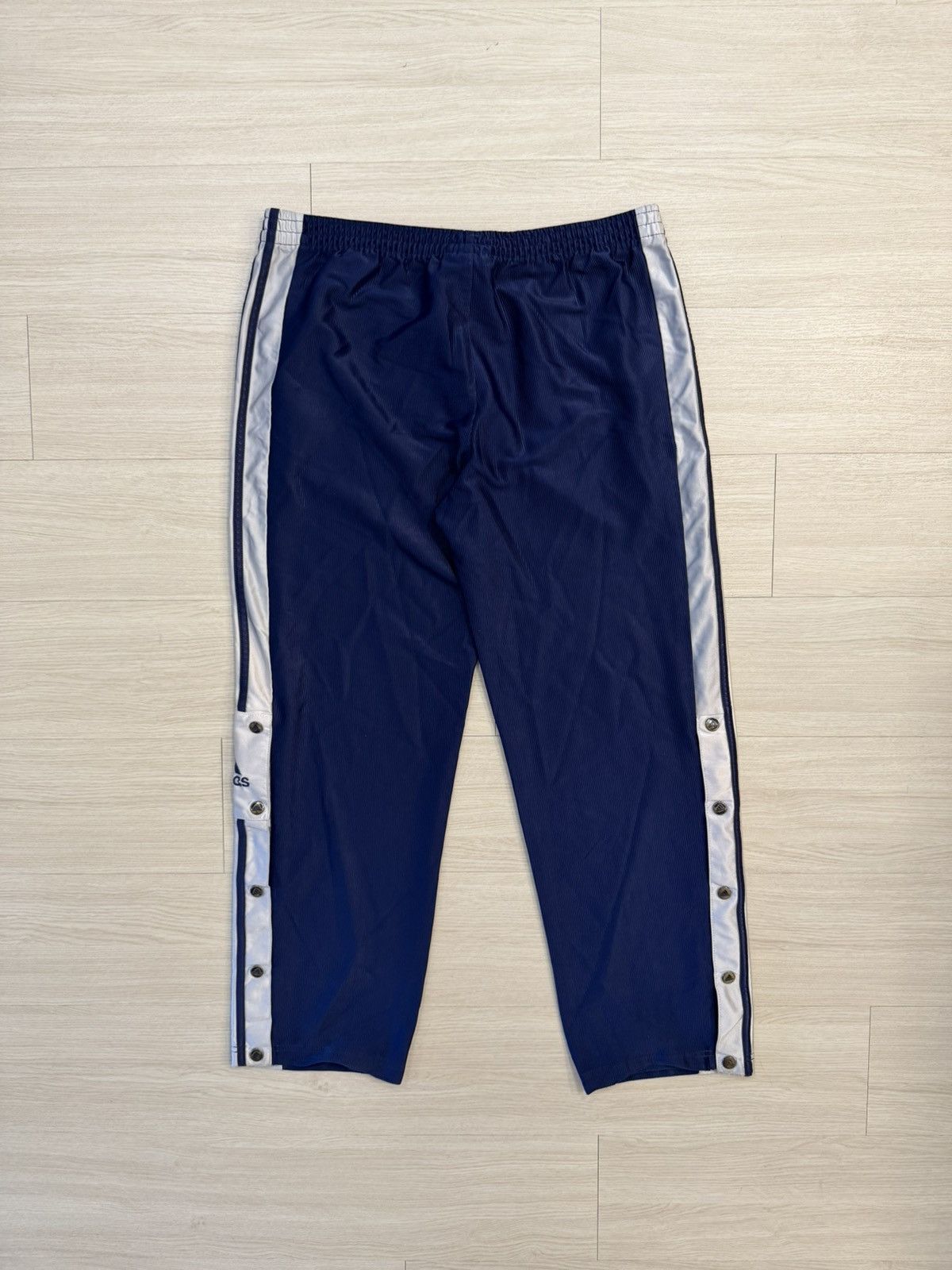 Adidas Vintage Adidas Tearaway Striped Track Pants Size US 30 / EU 46 - 2 Thumbnail