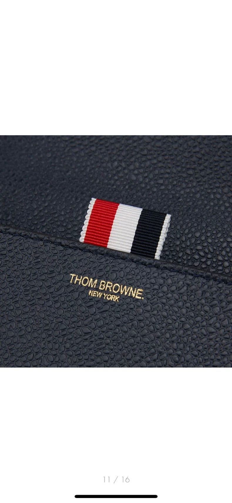 Thom Browne single-shoulder bag
