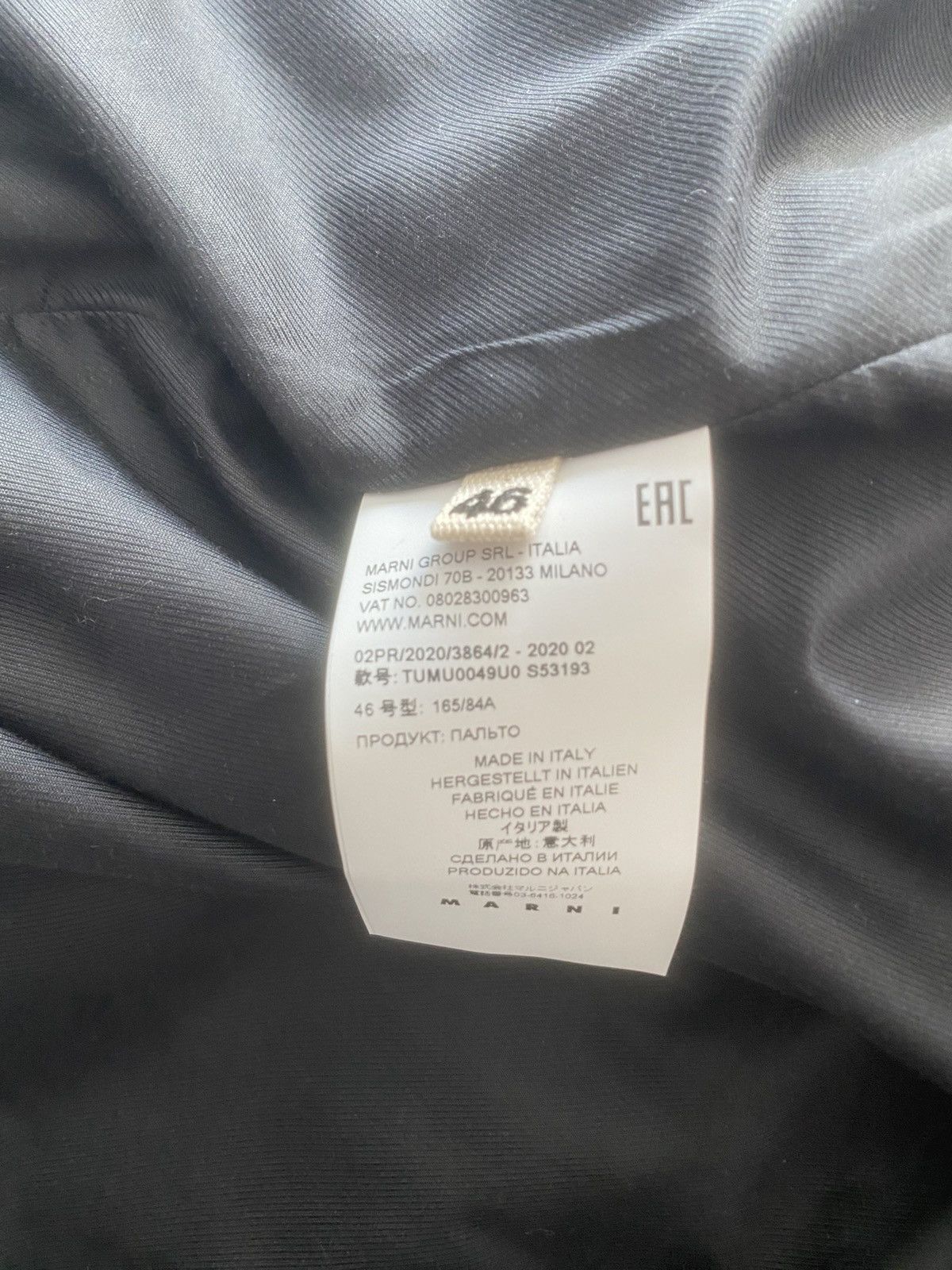 Marni Marni Coat Size US S / EU 44-46 / 1 - 5 Thumbnail