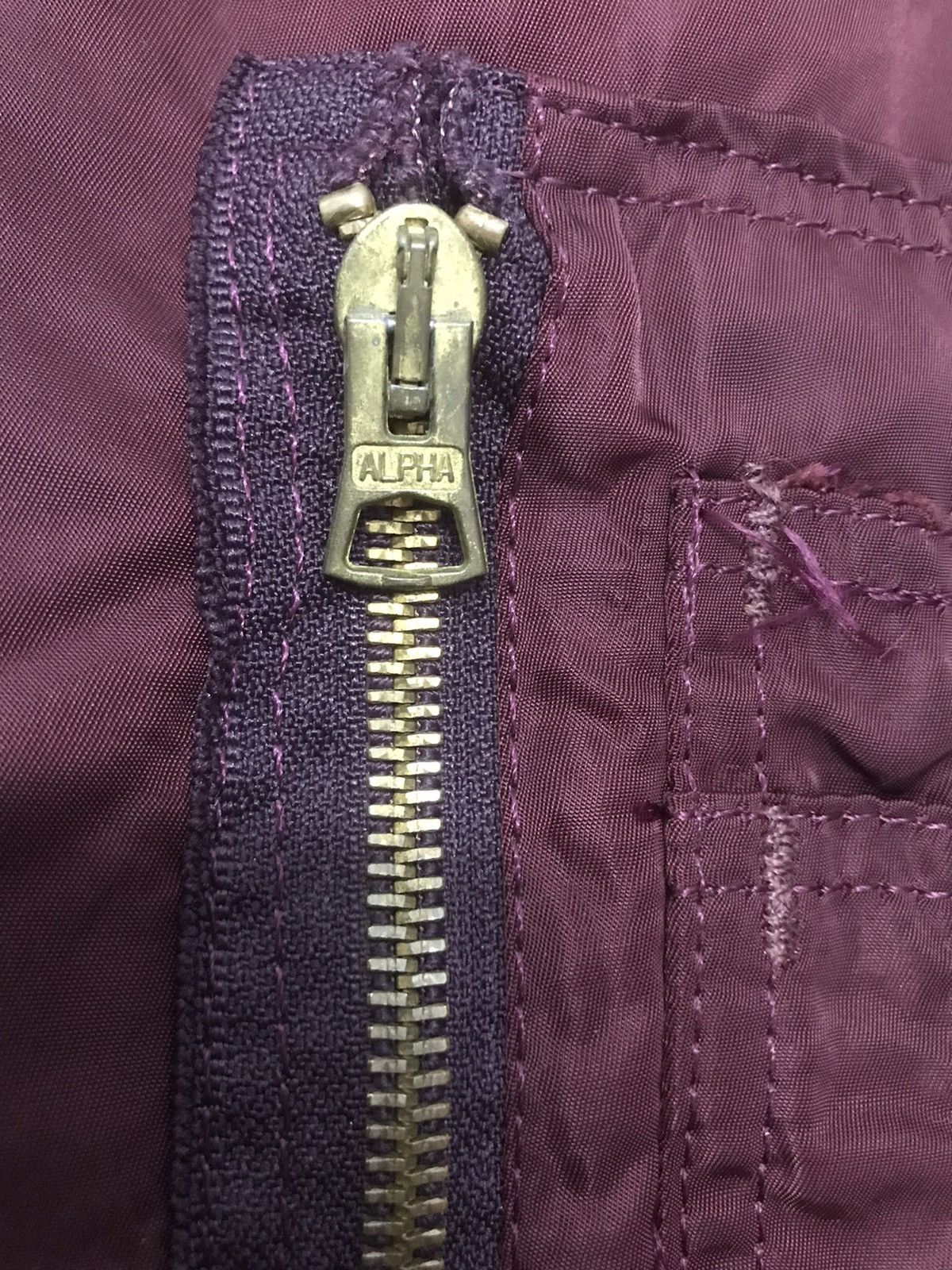 Alpha Industries VINTAGE ALPHA INDUSTRIES BOMBER JACKET REVERSIBLE 80s Size US M / EU 48-50 / 2 - 12 Thumbnail