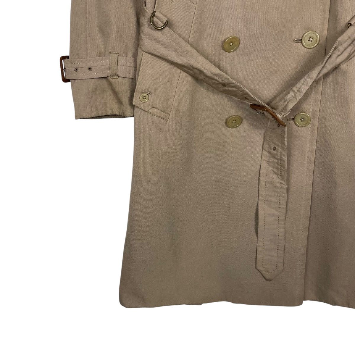 Aquascutum Vtg Aquascutum Double Breasted Showerproof Trenchcoat Size M / US 6-8 / IT 42-44 - 4 Thumbnail