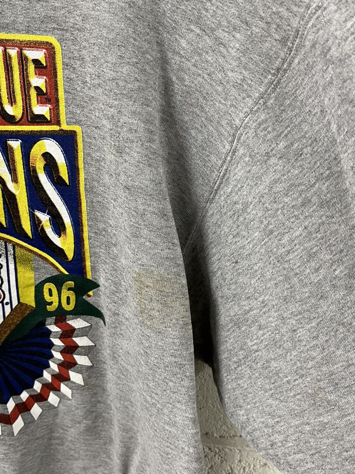 Starter Vintage NY yankees 90s starter sweatershirt boxy hype Size US XL / EU 56 / 4 - 6 Thumbnail