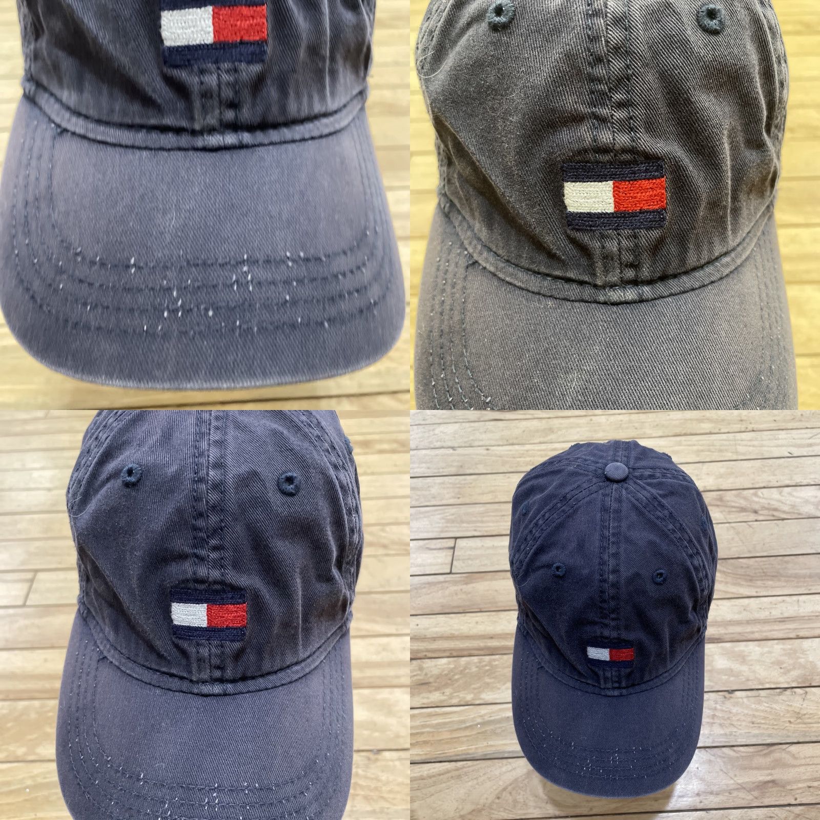 Tommy Hilfiger Tommy Hilfiger Hat Adult OS Blue Red White Logo Panel Adjustable Cap Streetwear Size ONE SIZE - 9 Thumbnail