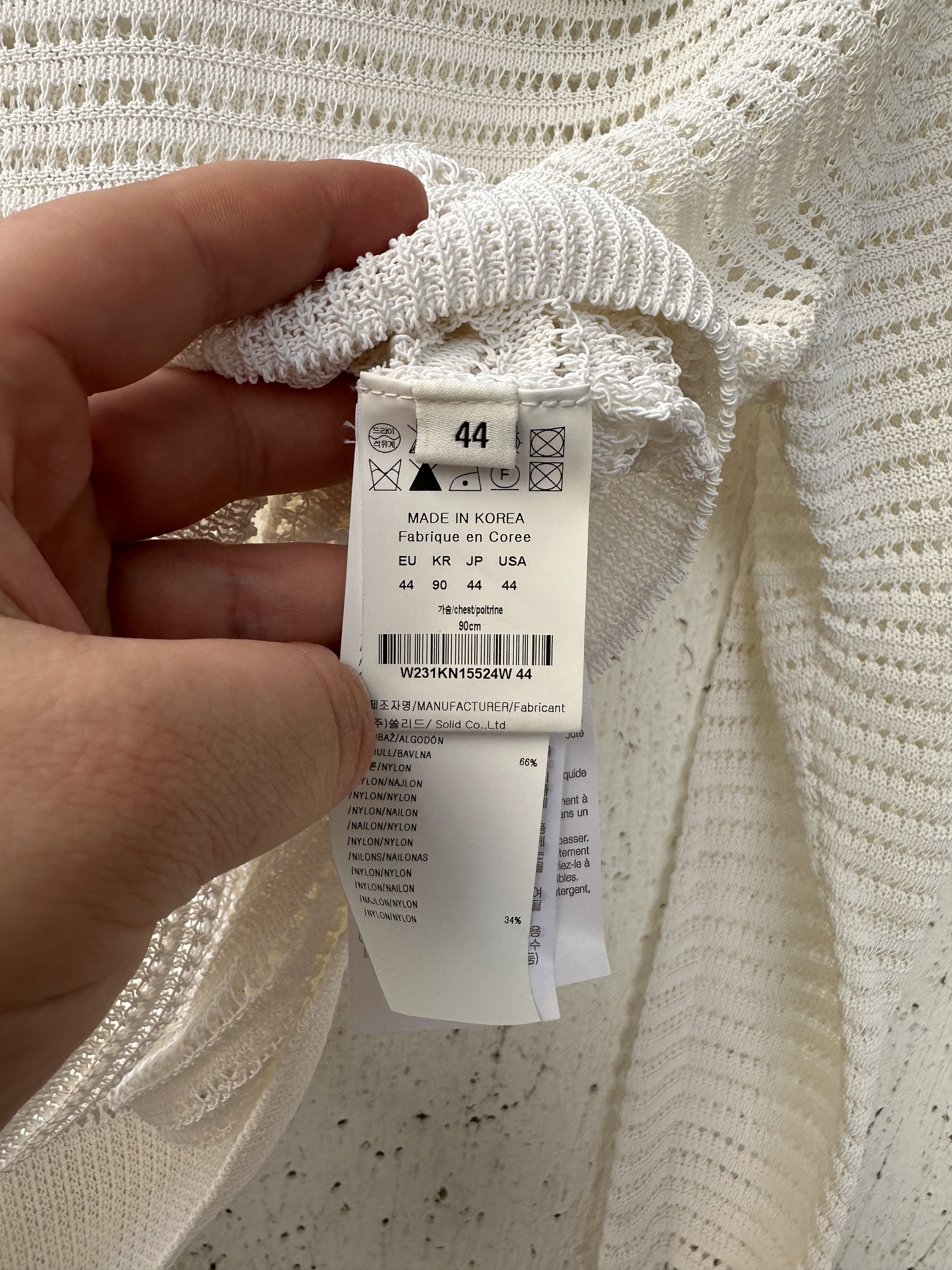 Wooyoungmi BNWT open knit sweater Size US S / EU 44-46 / 1 - 7 Thumbnail