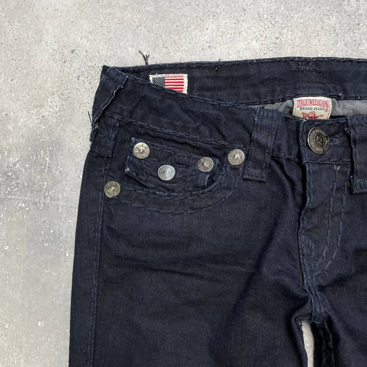 True Religion True Religion Julie Super T Skinny Jeans Women’s Blue Size 29" - 5 Thumbnail
