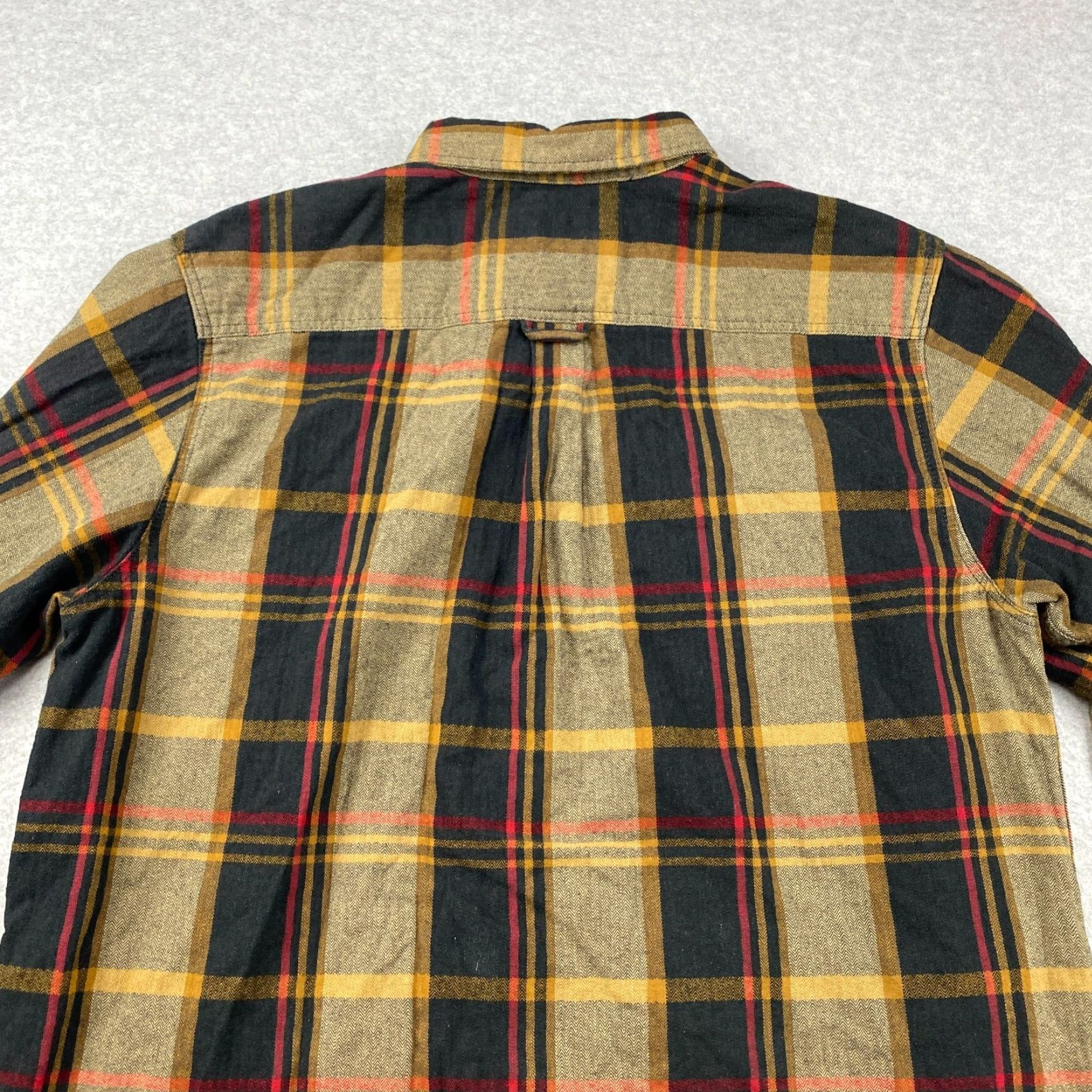 Orvis Orvis Big Bear Flannel Shirt Mens 2XL Plaid Heavyweight Long Sleeve Pockets Multicolor Button-Up Casual Outdoor Regular Fit Logo Climate: All Seasons Size US XXL / EU 58 / 5 - 7 Thumbnail