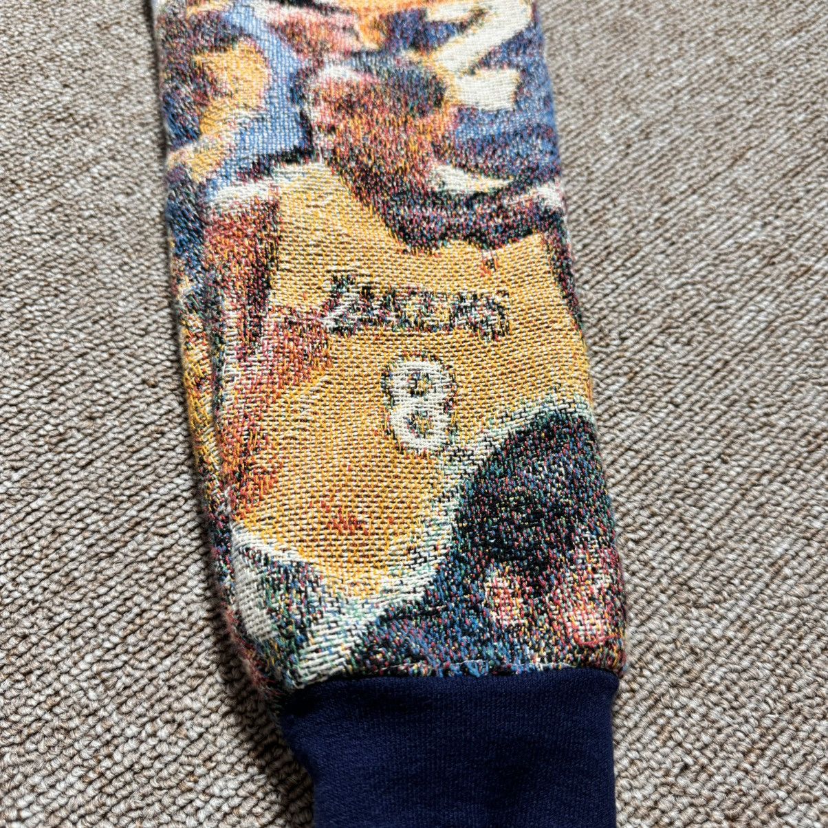 Fruit Of The Loom × Nike Kobe Bryant Custom Knit Sleeve Sweatshirt AMAZING DETAILS Size US S / EU 44-46 / 1 - 8 Thumbnail