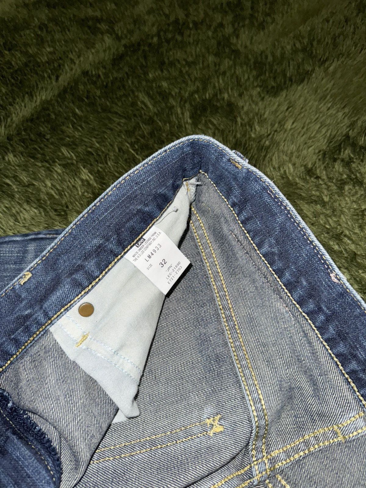 Lee [32] LEE Riders JAPAN Vintage Washed Denim Pants Size US 32 / EU 48 - 4 Thumbnail