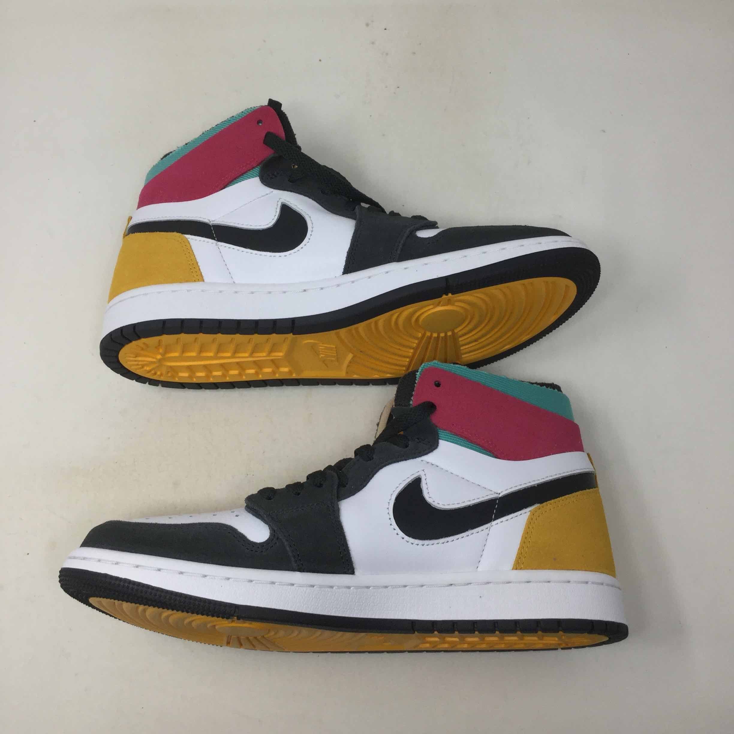 Air Jordan 1 High Zoom Comfort Multi-Color Shoes, Men's (Size 8.5)