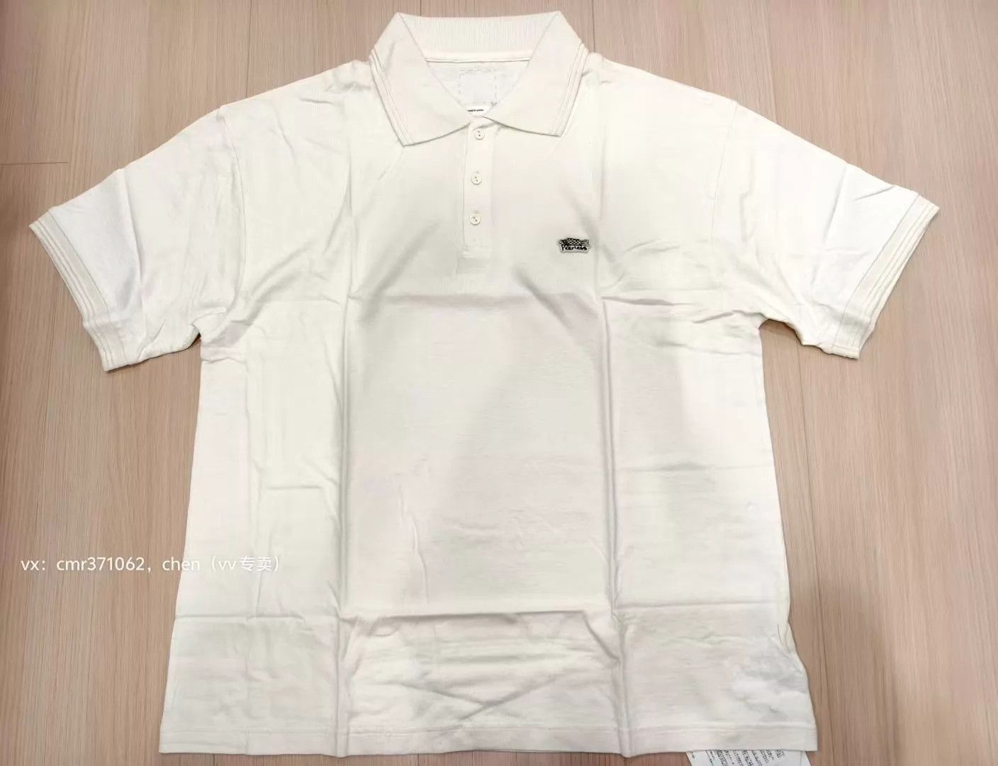 Visvim VISVIM-22SS-JUMBO-WELLER-S/S-POLO-white2-5-Carp-Embroidered Size US XXL / EU 58 / 5 - 1 Thumbnail