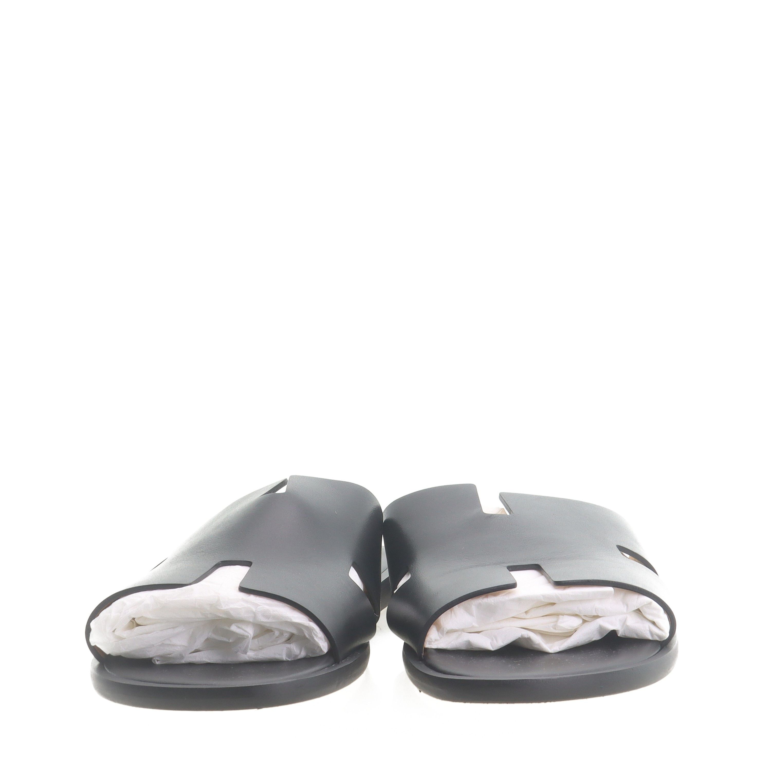 Hermes Hermès Leather Izmir Sandals Size 45 Size US 12 / EU 45 - 1 Thumbnail