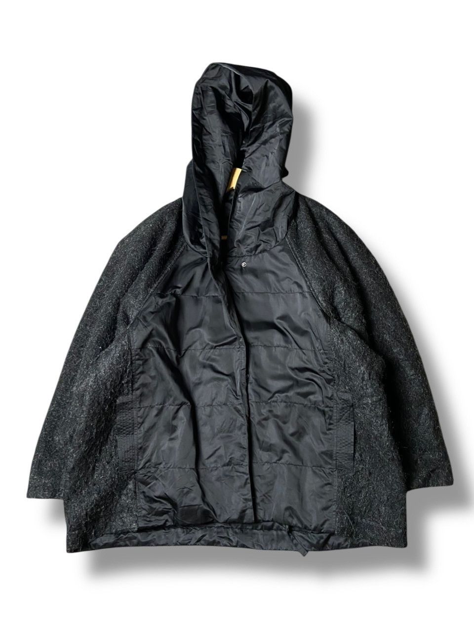 Japanese Brand AJ Apex Japan Mohair Wool Jacket with Hood (171) Size US L / EU 52-54 / 3 - 1 Thumbnail