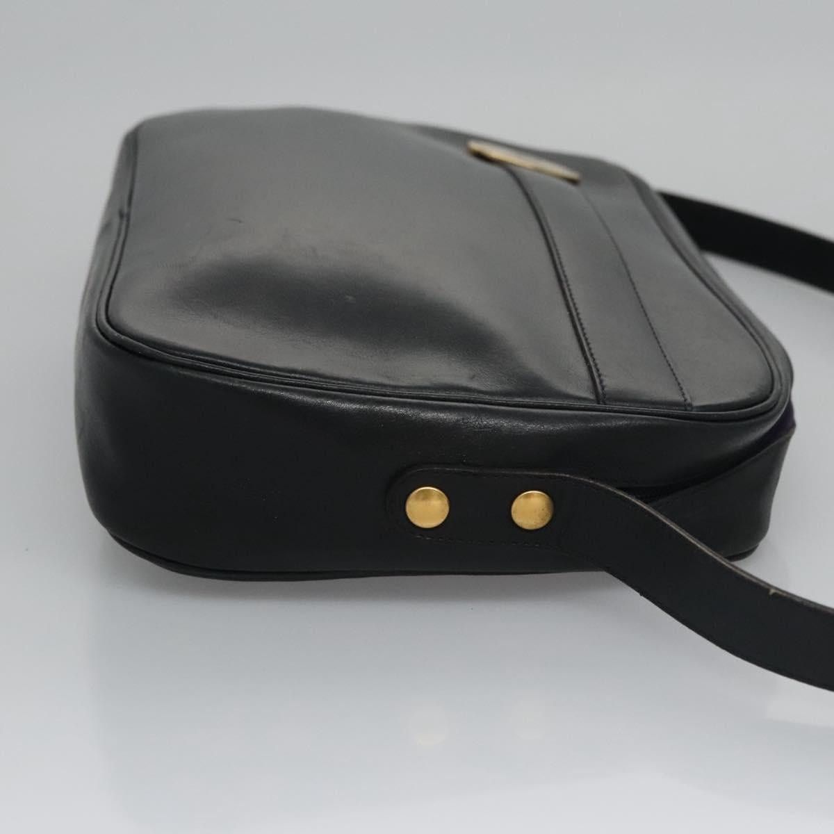 Dior DIOR Shoulder Bag Leather Black Gold Size ONE SIZE - 4 Thumbnail