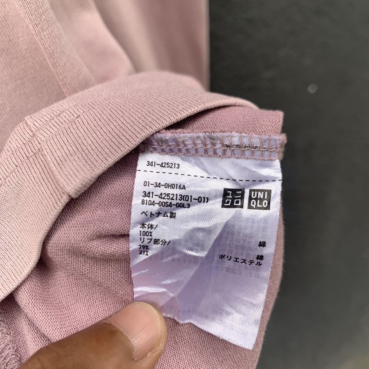Uniqlo Thrashed Christophe Lemaire X Uniqlo Long Sleeve Tee Size US L / EU 52-54 / 3 - 4 Thumbnail