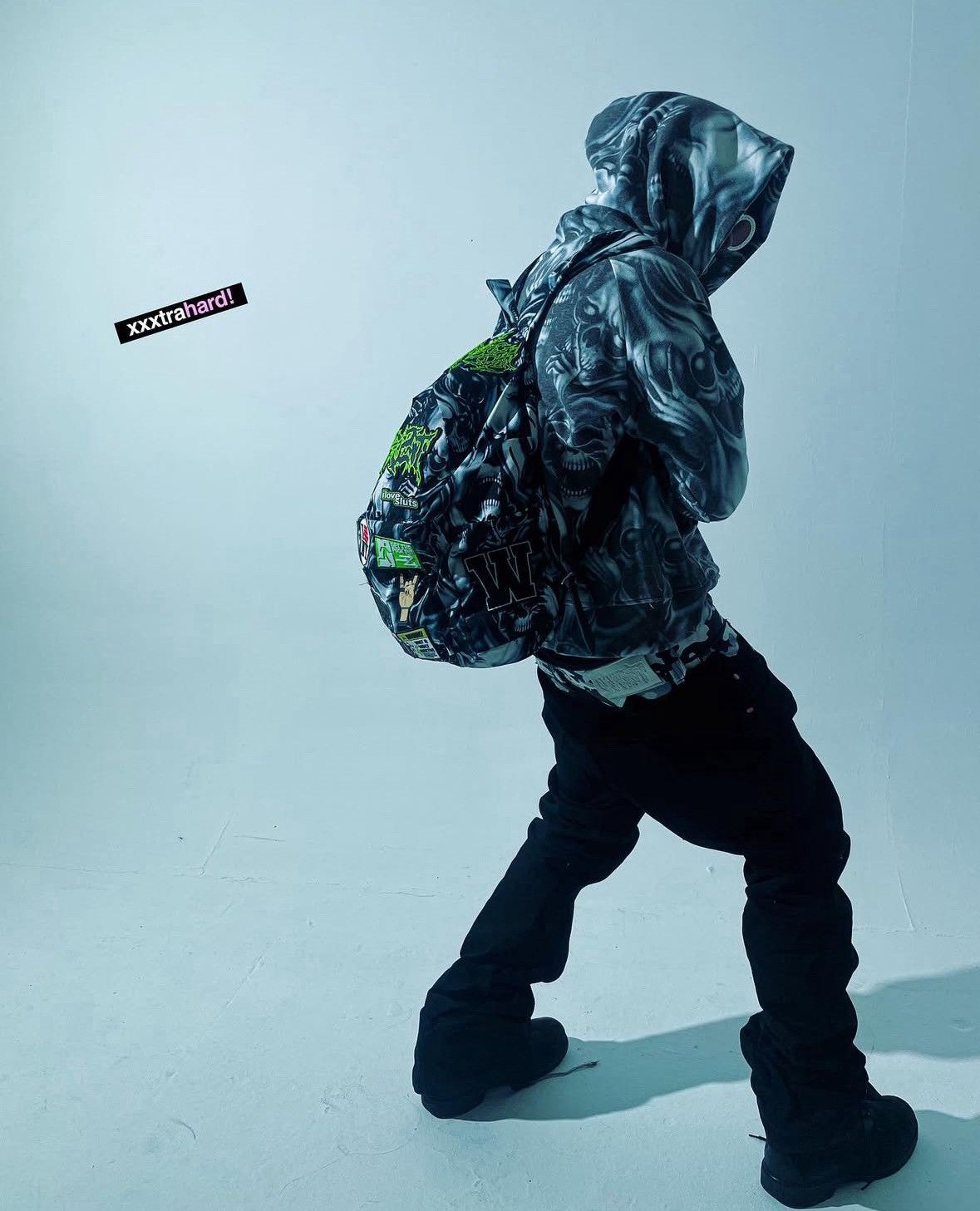 パンツ wrst reconstructed camo jeans WrstWrstWrst Reconstructed Camo Denim