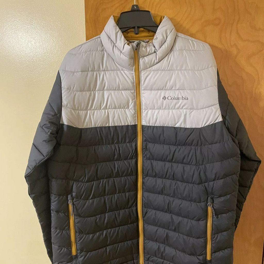 Other Columbia powder jacket Medium new grey ivory insulated Size US M / EU 48-50 / 2 - 1 Thumbnail