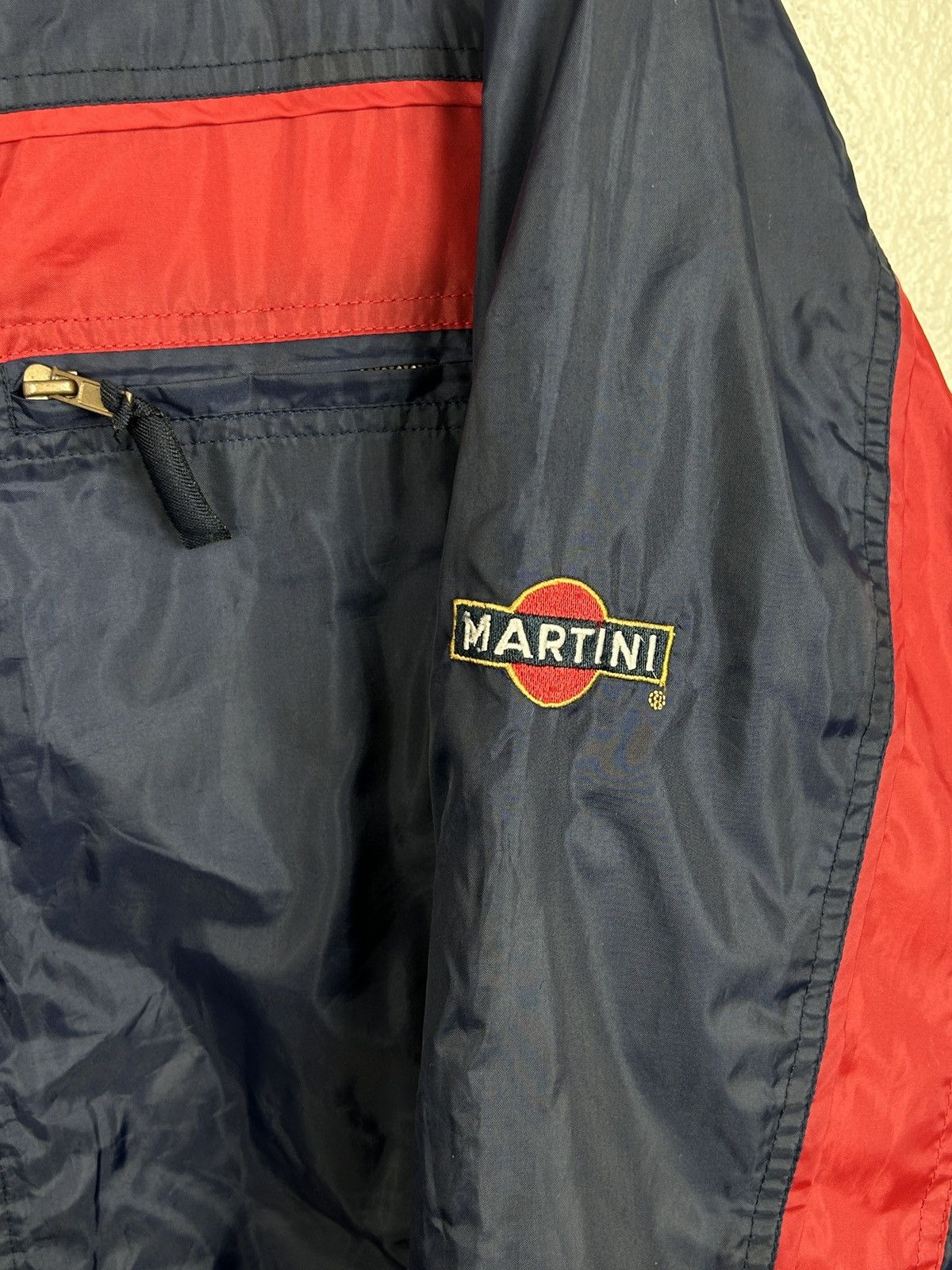 Vintage 00s Vintage Martini Racing Embroidered Logo Jacket Size US L / EU 52-54 / 3 - 2 Thumbnail