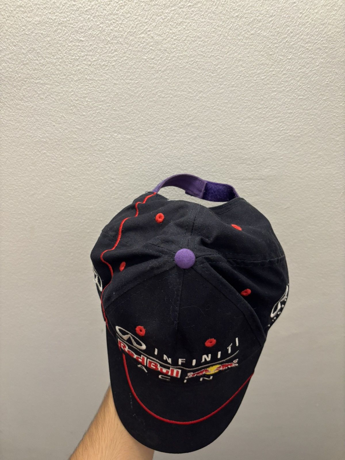 Red Bull Vintage Y2K Red Bull Infinity Racing Cap Size ONE SIZE - 6 Thumbnail