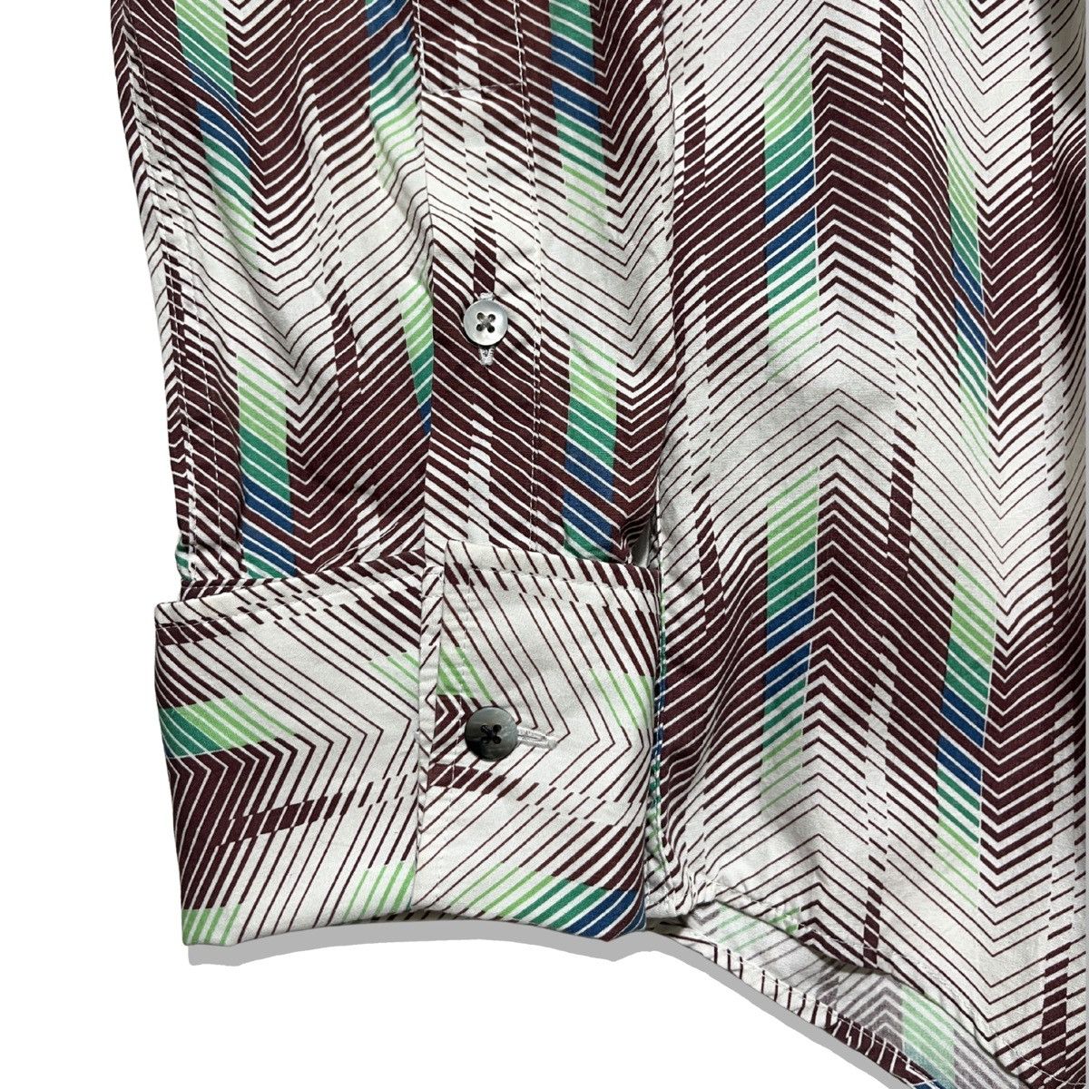 Morgan De Toi Morgan De Toi Homme - Abstract Chevron Geometric Pattern Size US M / EU 48-50 / 2 - 7 Thumbnail