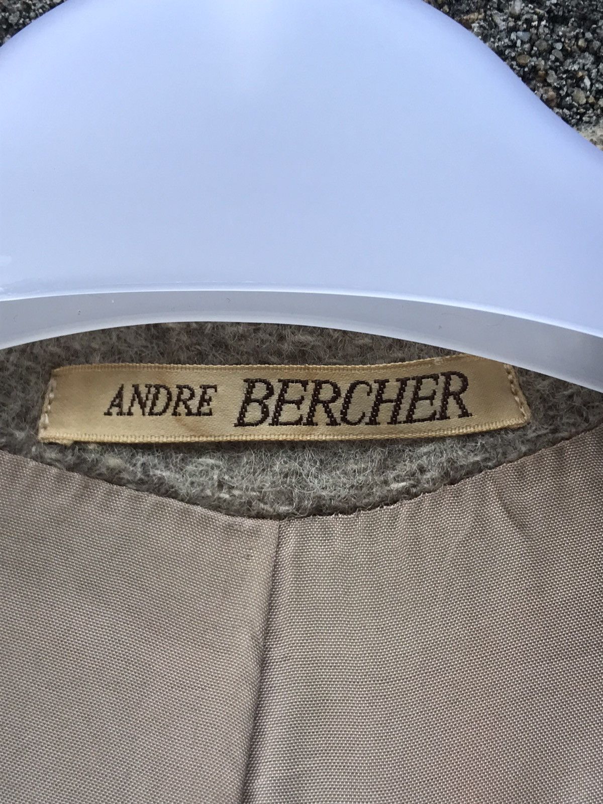 Japanese Brand × Vintage ⚡️Andre Bercher Wool Cropped Coat Size S / US 4 / IT 40 - 9 Thumbnail