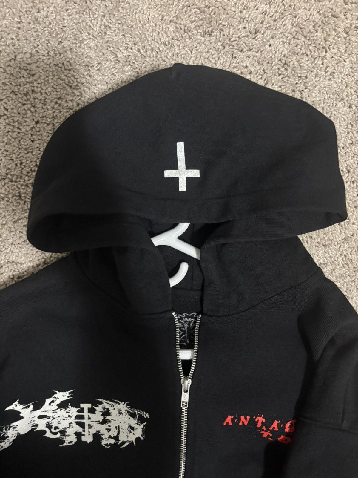 Playboi Carti ANTAGONIST 2.0 TOUR Zip Up Size US L / EU 52-54 / 3 - 4 Thumbnail