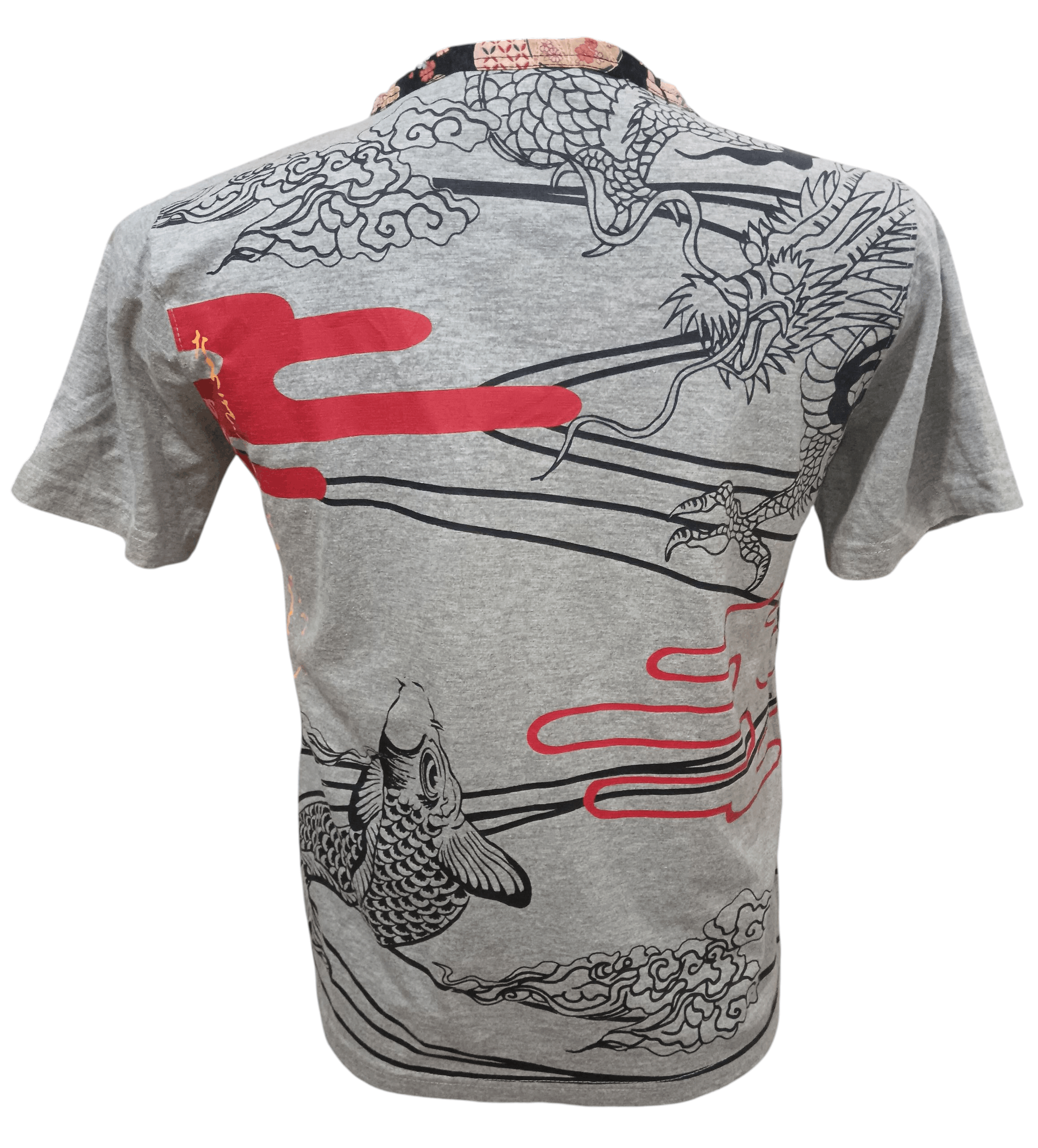 Japanese Brand EASTERN ICONOGRAFY STUDIOS HIRO DRAGON AND KOI OVP SHIRT Size US M / EU 48-50 / 2 - 2 Thumbnail