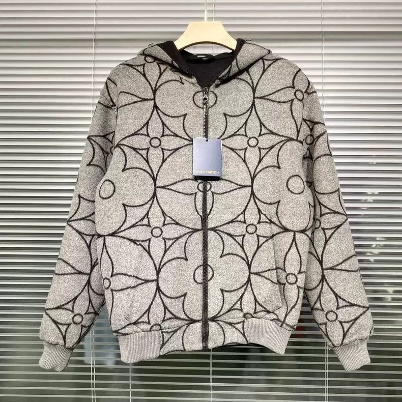 Louis Vuitton Louis Vuitton Double-Sided Jacket with Embroidery- DMC Size US L / EU 52-54 / 3 - 1 Thumbnail
