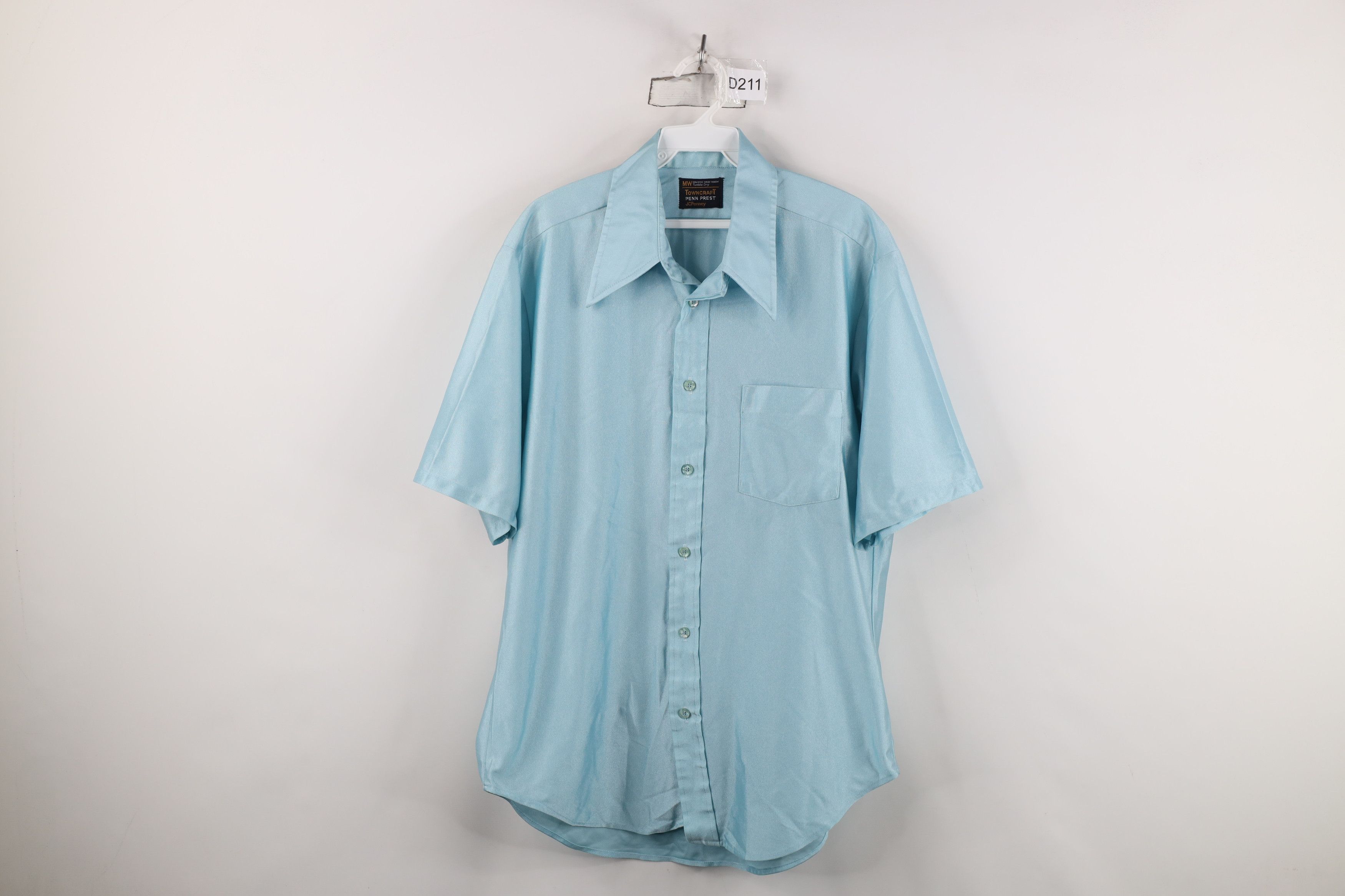 Vintage Vintage 60s 70s Streetwear Short Sleeve Collared Shirt Size US M / EU 48-50 / 2 - 1 Thumbnail