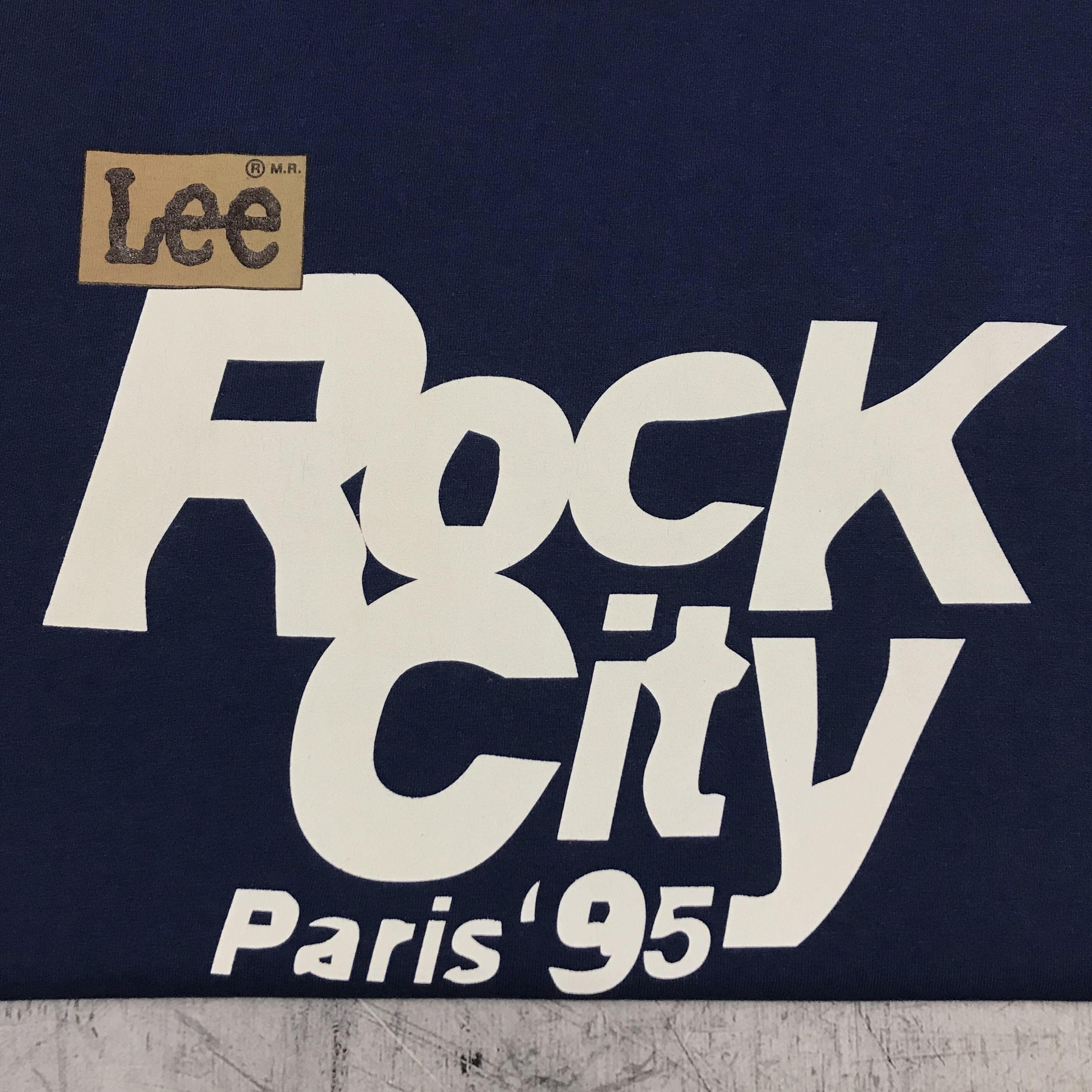 Mtv Vintage 1995 MTV Europe Music Awards Rock City Paris Lee Tee Size US XL / EU 56 / 4 - 5 Thumbnail