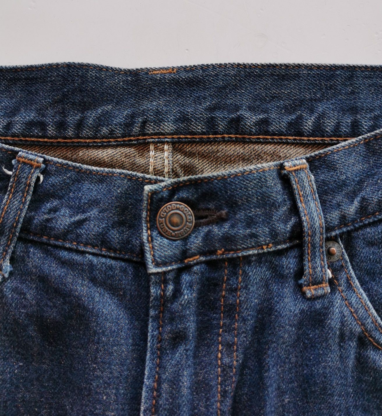 If Six Was Nine Goldrush Bootcuts Denim Jeans Size US 32 / EU 48 - 5 Thumbnail