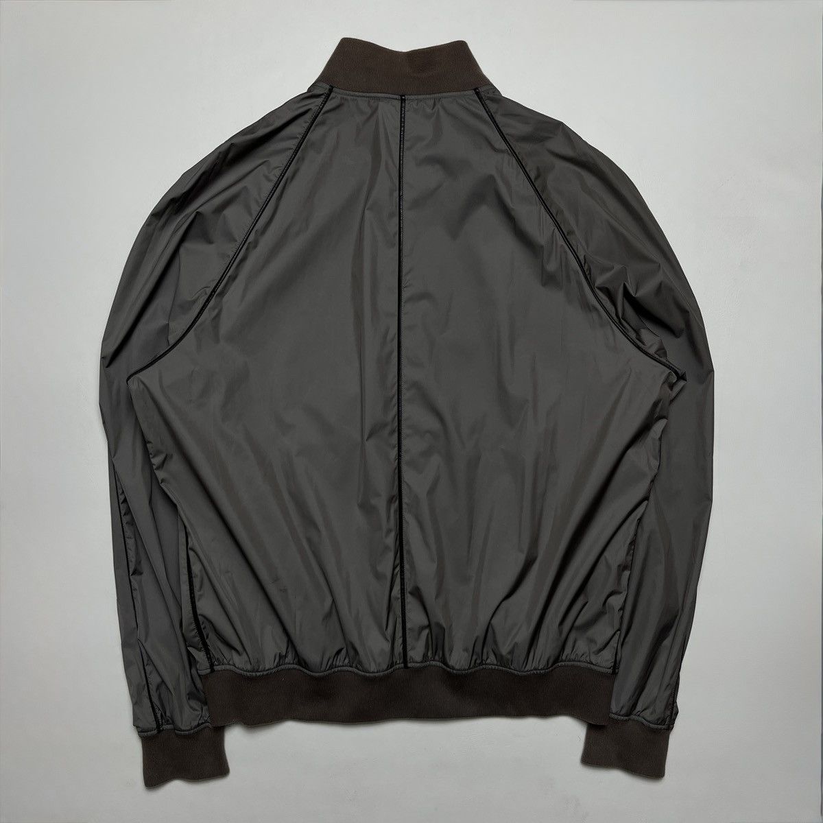 Hermes Hermes Leather Trim Zip-up Jacket Size US L / EU 52-54 / 3 - 2 Thumbnail