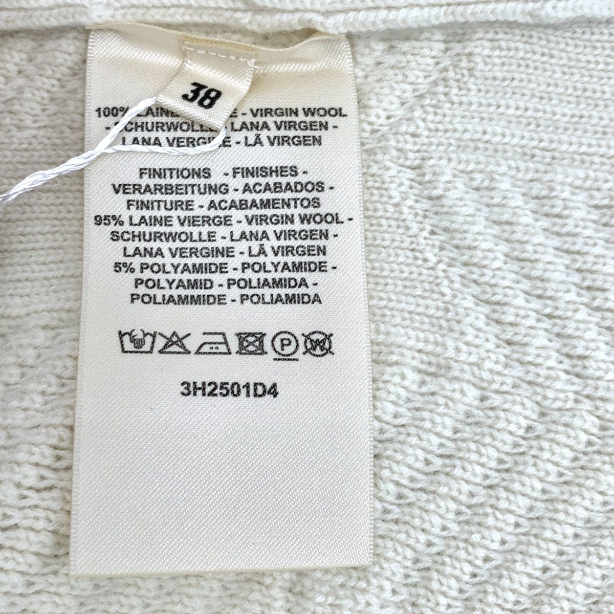 Hermes Hermes Beige Letter Embroidery Sleeveless Knit Dress K26WX Size S / US 4 / IT 40 - 5 Thumbnail