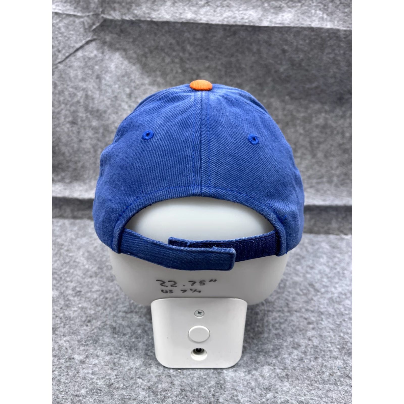 Vintage VINTAGE Allstate 400 at the Brickyard 2005 Hat Cap Strap Back Adult One Size Blue Orange Cotton Mens Size ONE SIZE - 6 Thumbnail