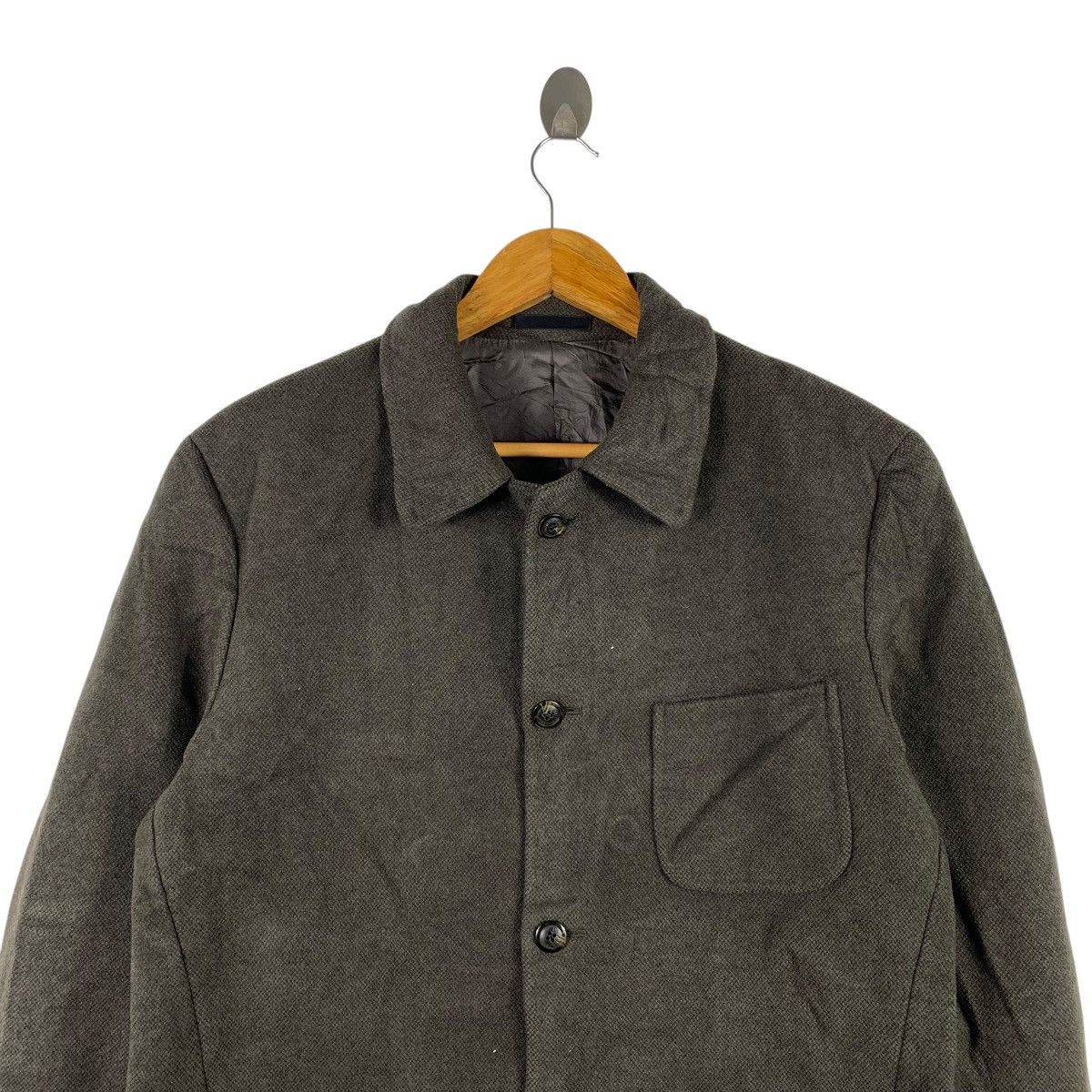 Burberry × Vintage Vintage BURBERRYS LONDON Multi Pockets Button Up Brown Coat Size US L / EU 52-54 / 3 - 3 Thumbnail