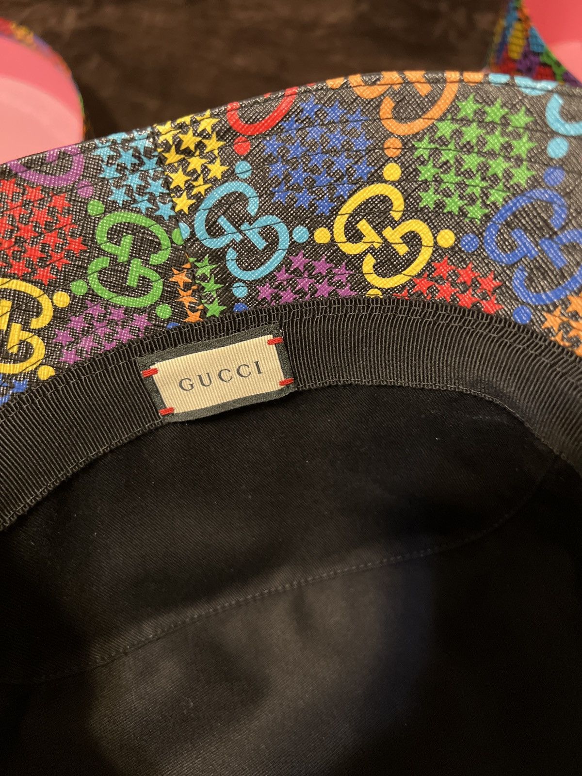 Gucci Gucci limited edition psychedelic bucket hat Size ONE SIZE - 4 Thumbnail