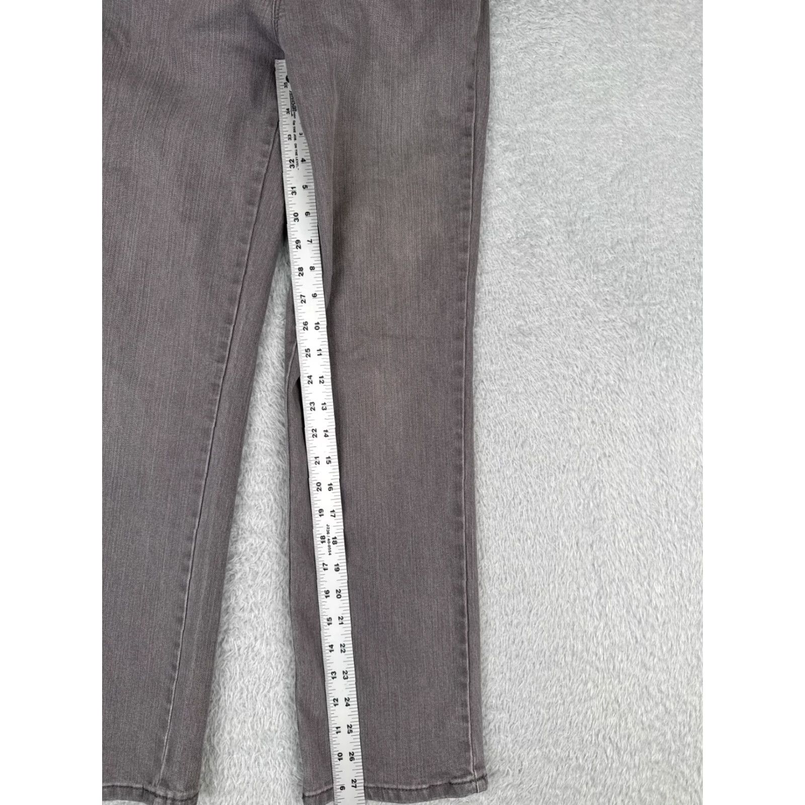 Gloria Vanderbilt Gloria Vanderbilt Jeans Womens 4P Gray Denim Amanda Cotton Blend 26x28 Size 27" / US 4 / IT 40 - 7 Thumbnail