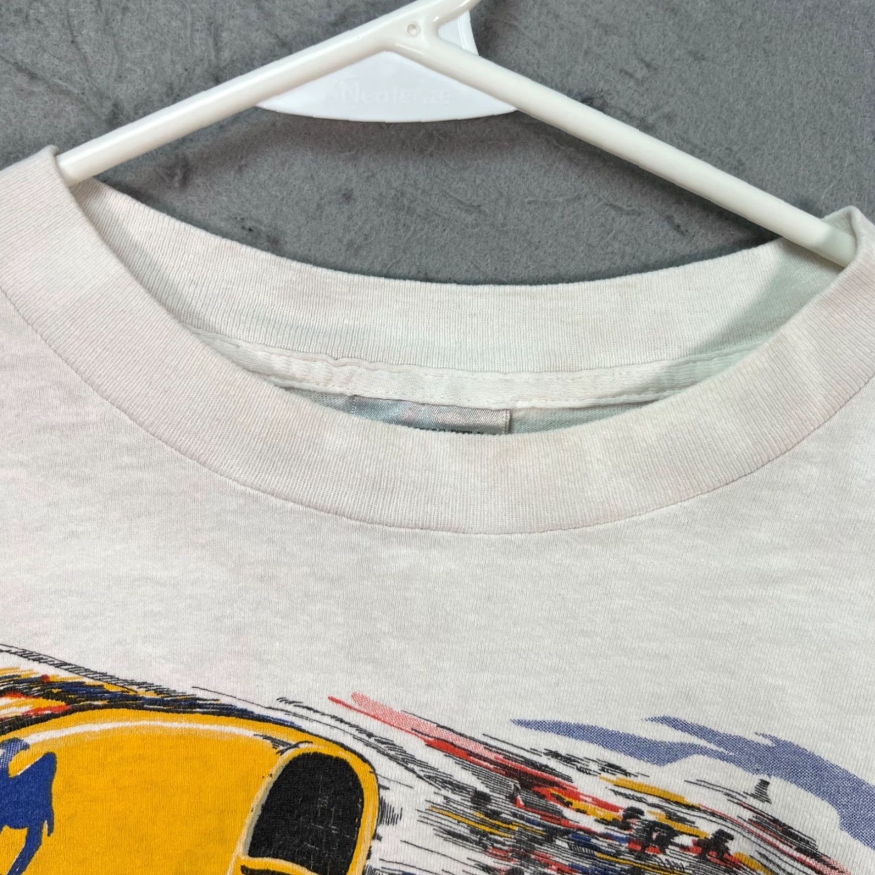 Vintage VTG 1992 Formula 1 Renault World Championship Long Sleeve T-Shirt White Racing Shirts Men XL White 90s VTG Size US XL / EU 56 / 4 - 6 Thumbnail